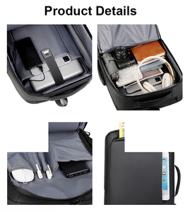 Zaino da viaggio con Logo personalizzato con taccuino USB da uomo zaino per studenti sportivi per il tempo libero zaino per Laptop - Product Image 6