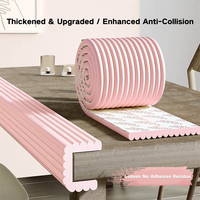 Bandes anti-collision en NBR pour enfants, protection des coins de mur, protection pour bébé, gardes de coin épaissis pour maternelle, emballage souple, découpe