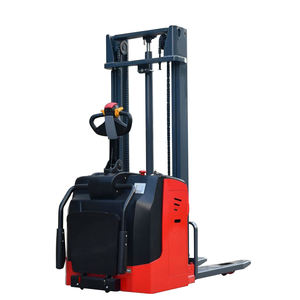 Chariot élévateur électrique avec batterie au lithium pour l'empilage de palettes en entrepôt, l'entreposage, l'usine, l'atelier et la manutention de matériaux en intérieur - Product Image 3