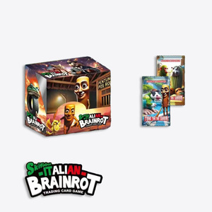 Tralalero Tralala Portachiavi Brain Rot Blind Box <span class=keywords><strong>Mystery</strong></span> Box Carte Gioco di Carte Collezionabili 288 Carte Certificato EN71 - Product Image 3