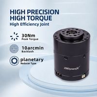 Module d'actionneur rotatif ZBDynamiX 57 mm avec réducteur de boîte de vitesses, 31 tr/min, avec moteur BLDC 48 V pour robot IA ou bras de robots collaboratifs