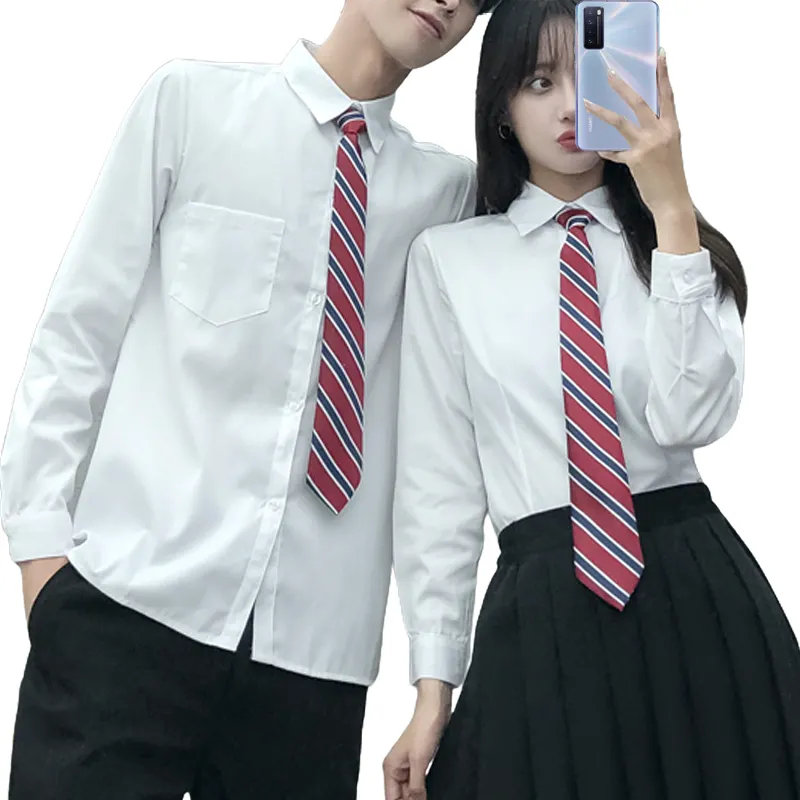 Kore tarzı lise öğrencileri üniforma JK seti okul üniformaları resimleri ile tasarım