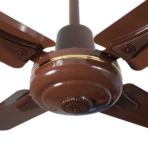 Modern Nordic Fancy 4 Mejor ventilador de techo decorativo con motor de ahorro de energía de hoja de metal - Product Image 3