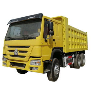 Chine HOWO 371 d'occasion 6x4 A7 8x4 Camion à benne basculante à 12 roues Camion lourd diesel automatique avec caméra arrière Direction gauche en vente - Product Image 1