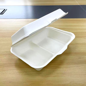 Boîtes de conservation alimentaire à emporter de luxe, hermétiques, <span class=keywords><strong>en</strong></span> papier, <span class=keywords><strong>avec</strong></span> couvercles et plateaux de service <span class=keywords><strong>en</strong></span> bambou - Product Image 5