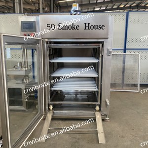 เครื่องรมควันสเตนเลสสตีล Vbjx สำหรับปลาดุก ปลา ไก่ พร้อมตัวควบคุมรุ่น Vbso-30 สำหรับการผลิต - Product Image 4