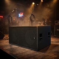 Système de sonorisation professionnel VANT TP218 Pro Line Array, enceinte active pour plafond, audio vidéo, scène, bar, 1600W, contreplaqué noir, salle de fête