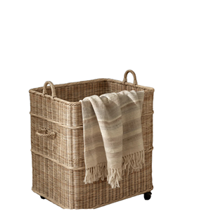 Cesta de Bambú Multifuncional Tejida a Mano con Asa, Ecológica, para Almacenamiento de Alimentos en Restaurantes, Picnics y Cocinas - Product Image 1