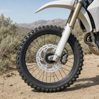Rotor de disque de frein avant croisé de moto d'acier inoxydable de 270mm pour Yamaha YZ125 250 YZ250F 450F
