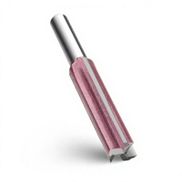 WOBLLMX Fraise à rainurer en carbure à 3 lames, queue de 8 mm, longueur de travail de 12 mm, 50 mm |   Accessoires pour plaques de densité en bois de qualité professionnelle