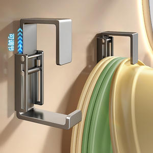 Estante de Baño Rectangular Heaven And Earth Fish, Estante de Almacenamiento de Esquina Montado en la Pared, Duradero, Tamaño Personalizado, Profundidad de 4-7.9 Pulgadas - Product Image 1