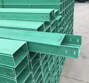 FRP Cable Tray, Chemical Plant Anti-Corrosion Fire Retardant <b>Wire</b> Duct, Highway FRP Cable Box, Customizable. - Product Image 4