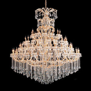 Decorazione personalizzata <span class=keywords><strong>lampadario</strong></span> a forma di <span class=keywords><strong>candelabro</strong></span> a forma di <span class=keywords><strong>candelabro</strong></span> lampada a sospensione per interni Hotel luce Led moderna <span class=keywords><strong>lampadario</strong></span> di cristallo - Product Image 1