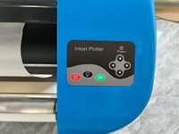 Nouveau traceur jet d'encre haute vitesse HP45 avec moteur et roulement pour l'impression de vêtements en CAO