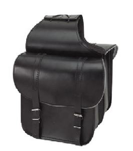 HMB-4020A Genuine Leather Motorcycle Saddle Bags <b>Set</b>-Customizable <b>Travel</b> <b>Luggage</b> with OEM Options - Product Image 1