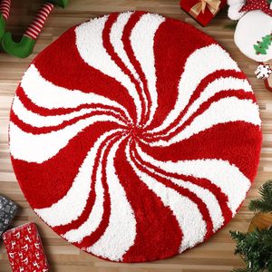 Bán buôn dày Faux Cashmere giáng sinh thảm Xmas trang trí nội thất đầu giường thảm giáng sinh vui vẻ thảm - Product Image 3