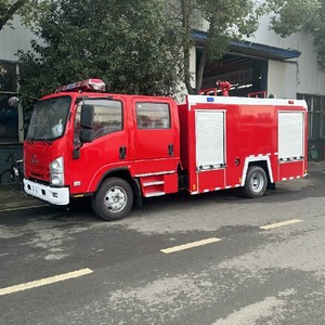 Camión de Bomberos ISUZU 4x2 de China, Vehículos de Rescate, Camión de Bomberos Pequeño, Extinción de Incendios Urbanos, Extinción de Incendios Forestales, Tanque de Agua - Product Image 3