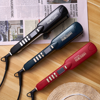 Nouveau lisseur De cheveux en titane, outil De beauté Portable avec affichage numérique