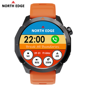 นาฬิกาอัจฉริยะ NORTH EDGE X-TREK 2 GPS สำหรับผู้ชาย หน้าจอ Amoled 1.43 นิ้ว กันน้ำ 3ATM รองรับ AOD โทรออก วัดความสูง เข็มทิศ - Product Image 2