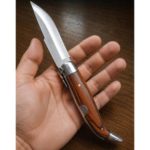 Cuchillo Plegable con Bloqueo de Seguridad y Mango Personalizado, Fabricación OEM y Suministro al por Mayor, Cuchillo de Caza Plegable - Product Image 4