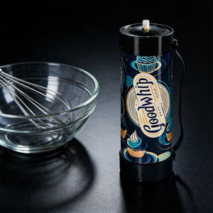 Gaz pour crème fouettée de haute qualité 2026, outils pour desserts à la crème, cylindre de gaz pour crème, personnalisation OEM, gaz pour crème - Product Image 1