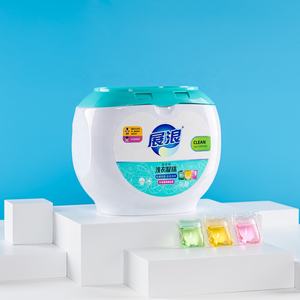 Capsules de <span class=keywords><strong>lessive</strong></span> tout-en-un super concentrées, écologiques et jetables, nettoyage en profondeur, protection des couleurs, adoucissant pour les vêtements - Product Image 2