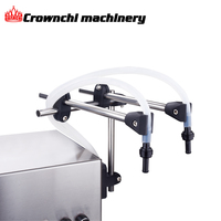 GFK-280 Machine de remplissage de liquide à commande numérique à 2 têtes pour l'alcool, l'eau, les boissons non alcoolisées avec un bon prix
