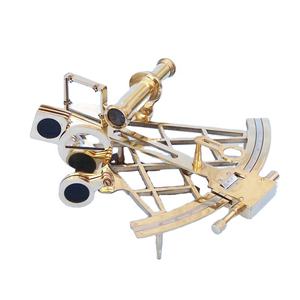 Equipo marino de latón de alta calidad, equipo náutico Sextant con pulido plateado, trabajo alemán, venta al por mayor - Product Image 1