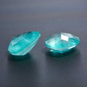 Nuovo arrivo triangolo forma di fusione pietre <span class=keywords><strong>Paraiba</strong></span> sciolto colore blu pietre di vetro <span class=keywords><strong>Paraiba</strong></span> per gioielli - Product Image 5