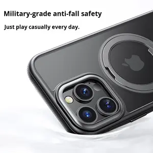 Custodia Antiurto 360° con Supporto Magnetico e Ricarica Wireless per <span class=keywords><strong>Apple</strong></span> <span class=keywords><strong>iPhone</strong></span> 13 <span class=keywords><strong>14</strong></span> 15 16 Pro Max 17 Air - Product Image 5