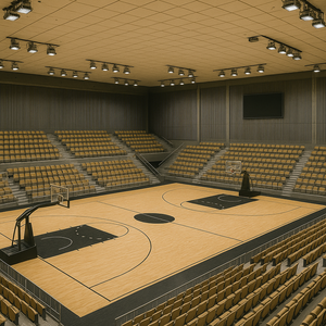 Panneaux acoustiques à lattes en PU <span class=keywords><strong>pour</strong></span> mur insonorisé Akupanel décor NRC revêtement acoustique chêne noyer 3D modèle Design graphique - Product Image 2