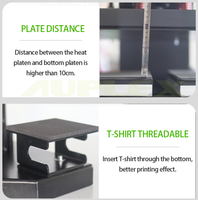Vente flash pour une machine à estamper à chaud automatique de haute qualité, nouvelle machine à estamper à chaud manuelle pour vêtements