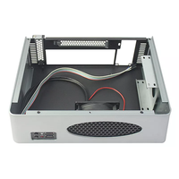 Fabricante profesional Aluminio PC Computer Case Mini ITX 2u Servidor Chasis