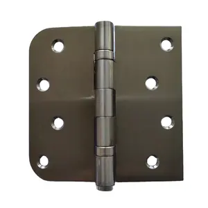 Customized American Various Specifications Square Round Iron Stainless Steel Door Hinges