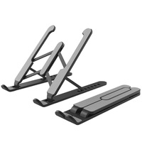 Support universel pour tablette et ordinateur portable, pliable, réglable, en silicone ABS, 7 niveaux, portable