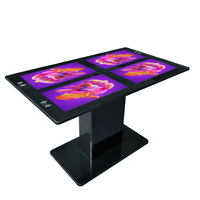 Écran tactile LCD PCAP populaire Android Windows tout en un Table tactile multi-écrans pour les cafés