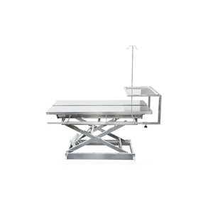 Table d'opération en acier inoxydable 304 pour clinique vétérinaire, table d'entraînement scolaire, table d'anatomie, table de manipulation pour animaux de compagnie - Product Image 4