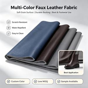 Cuir synthétique en mousse PVC flexible pour chaussures, sandales, bottes pour hommes et femmes - Product Image 1