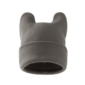 Gorro <span class=keywords><strong>de</strong></span> invierno con orejas <span class=keywords><strong>de</strong></span> <span class=keywords><strong>gato</strong></span> y cuerno <span class=keywords><strong>de</strong></span> diablo para mujer, gorrito <span class=keywords><strong>de</strong></span> punto <span class=keywords><strong>de</strong></span> ganchillo, gorro <span class=keywords><strong>de</strong></span> esquí - Product Image 5