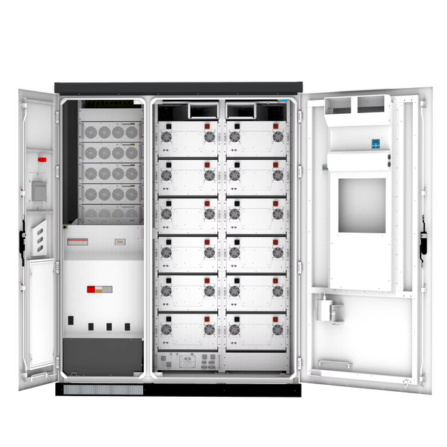 Solar Energy System Commercial & Industrial 100kw/215kwh Solar Energy Storage System Renewable ESS Battery for Gasoline Stations