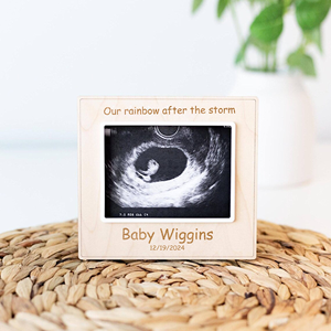 Boîte <span class=keywords><strong>de</strong></span> rangement pour souvenirs <span class=keywords><strong>de</strong></span> bébé en bois écologique avec design artistique personnalisé pour collection <span class=keywords><strong>de</strong></span> photos d'échographie - Product Image 6
