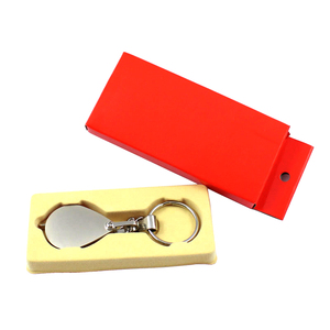 Juweliersinspectie Zaklens Zinken Legering Opvouwbaar 20mm Lens <span class=keywords><strong>15X</strong></span> Vergrootglas met Sleutelhanger - Product Image 1