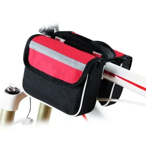 Ön kiriş cep telefonu çantası dağ yol bisikleti binicilik malzemeleri bisiklet aksesuarları eyer çantası asılı çanta
