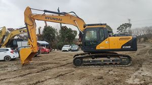 İyi Fiyatlı Hyundai R215VS Orta Boy Ekskavatör İkinci El Bakımlı 22 Tonluk Kazıcı Cummins Motor 2022 1.0 <span class=keywords><strong>m</strong></span> Kepçe 125 kW - Product Image 6