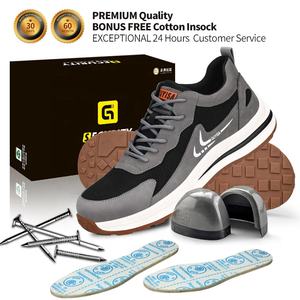 Zapatos de seguridad industrial GUYISA, zapatos de seguridad ligeros y transpirables con punta de acero, zapatos de seguridad industrial para trabajadores - Product Image 4