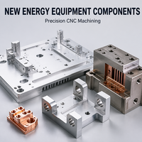 Pièces mécaniques de précision pour équipements énergétiques, usinage CNC sur mesure en métal