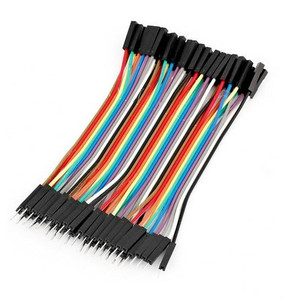 Personalizado macho a hembra 1P 2P 3P 4P 5P 6P 10P DuPont 2,54mm línea de placa de pruebas plana cinta de puente arnés de cable - Product Image 6