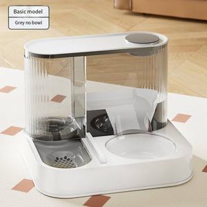 Bebedero Moderno Silencioso y Ajustable con Circulación Automática de 1.5L, Comedero Integrado de Gran Capacidad, Bebedero de Plástico para Perros y Gatos - Product Image 3