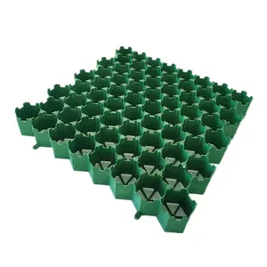 Plastic car driveway lawn paving reinforcement planting grass paver grid