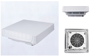 Ventilador Axial de Extracción para Montaje en Gabinete, ABS IP54 220-240V, para Ventilación de Gabinetes Eléctricos Industriales - Product Image 1